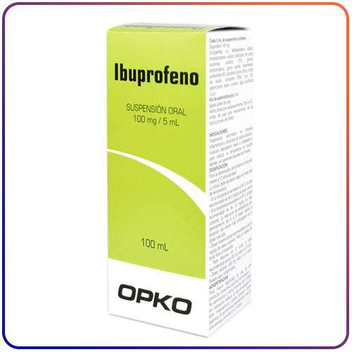 IBUPROFENO 100 MG 5 ML SUSPENSION ORAL X 100 ML